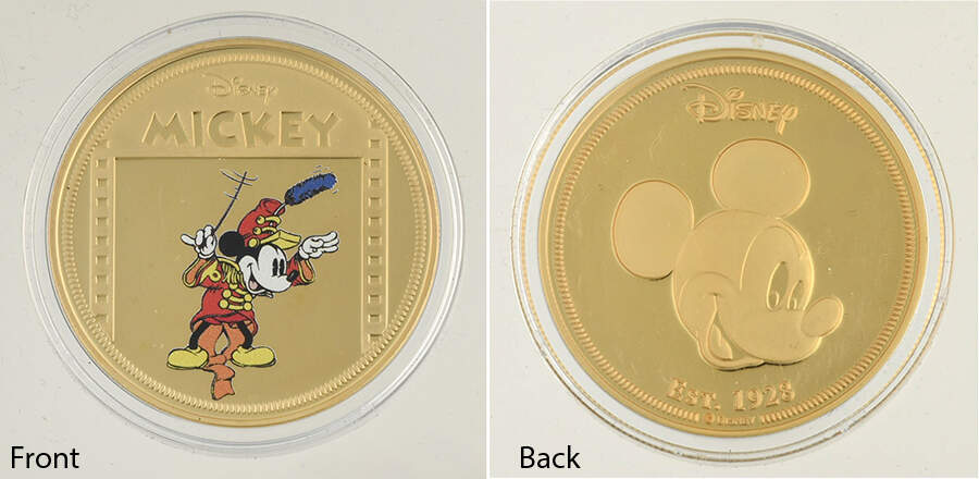 Disney Mickey Mouse Proof Collection Band Concert Mickey-1935 - No Box by Bradford Exchange-1
