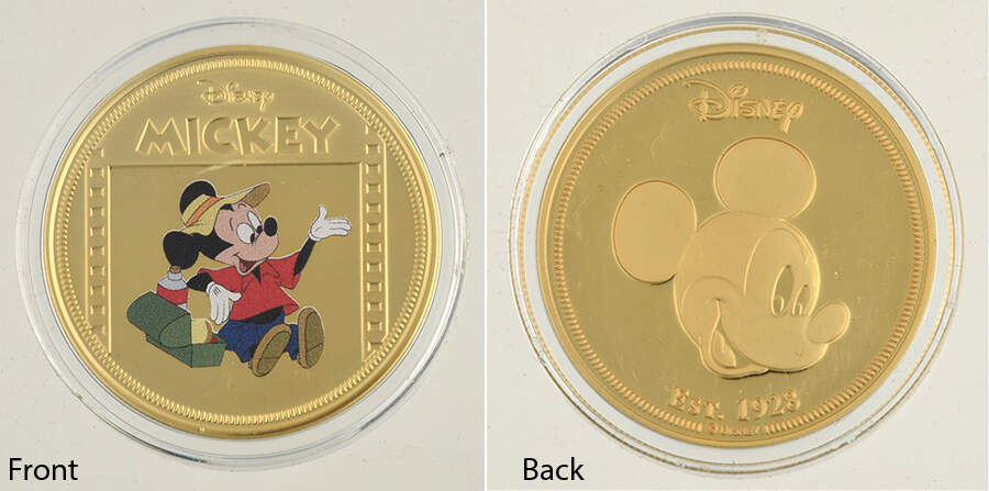 Disney Mickey Mouse Proof Collection The Simple Things-1953 - No Box by Bradford Exchange-1