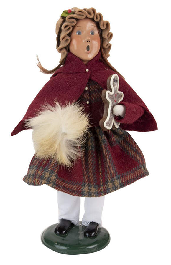 Caroling Families Taylor Girl - No Box by Byers' Choice Ltd-1