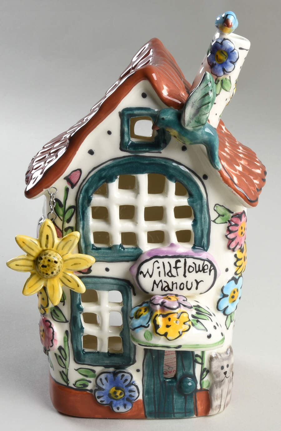 Candle House Collection (Non Seasonal) Wildflower Manor - No Box by Blue Sky-1