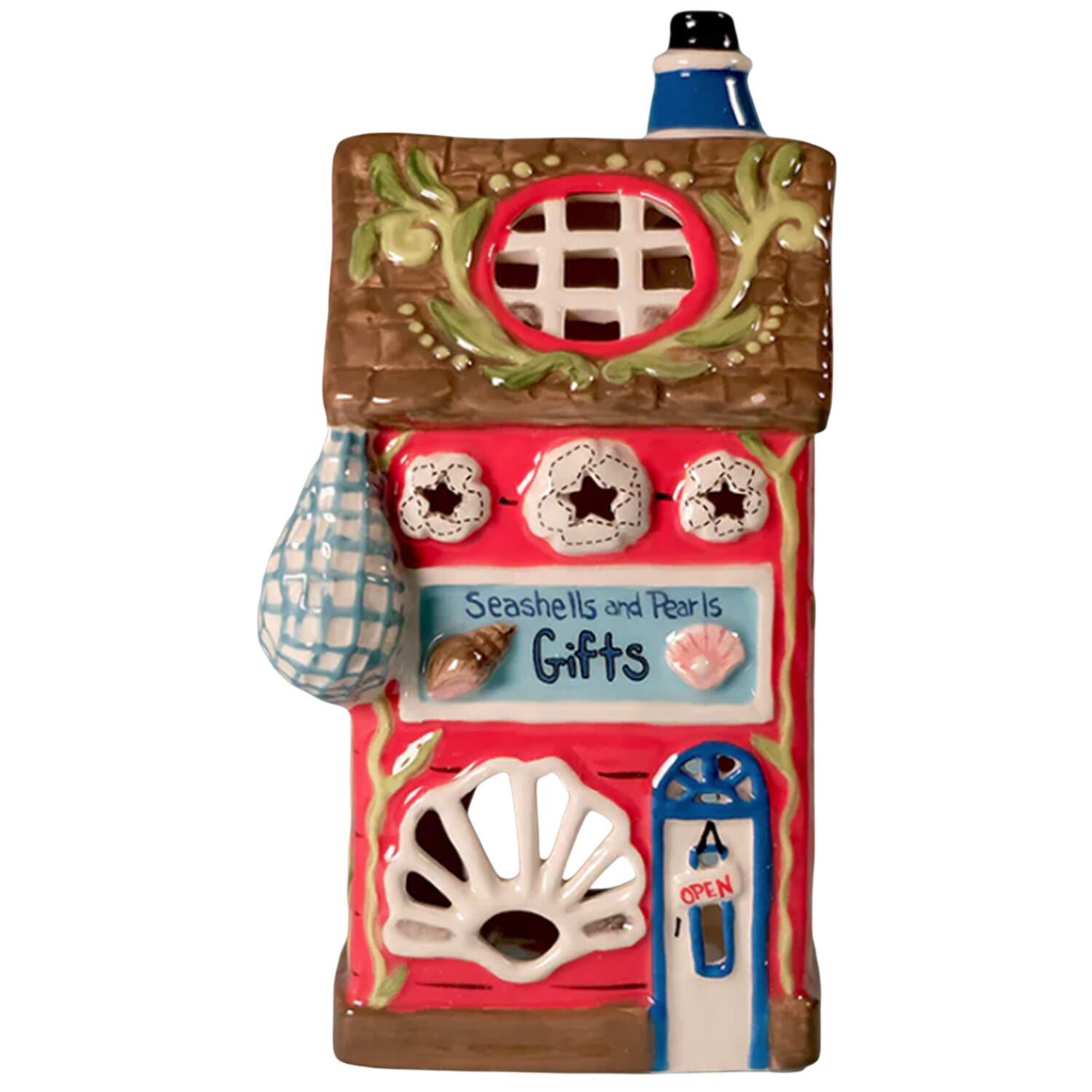 Candle House Collection (Non Seasonal) Seashells And Pearls Gift - No Box by Blue Sky-1