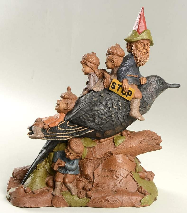 Tom Clark Gnomes The Dove School Bus  - No Box by Cairn Studios-1