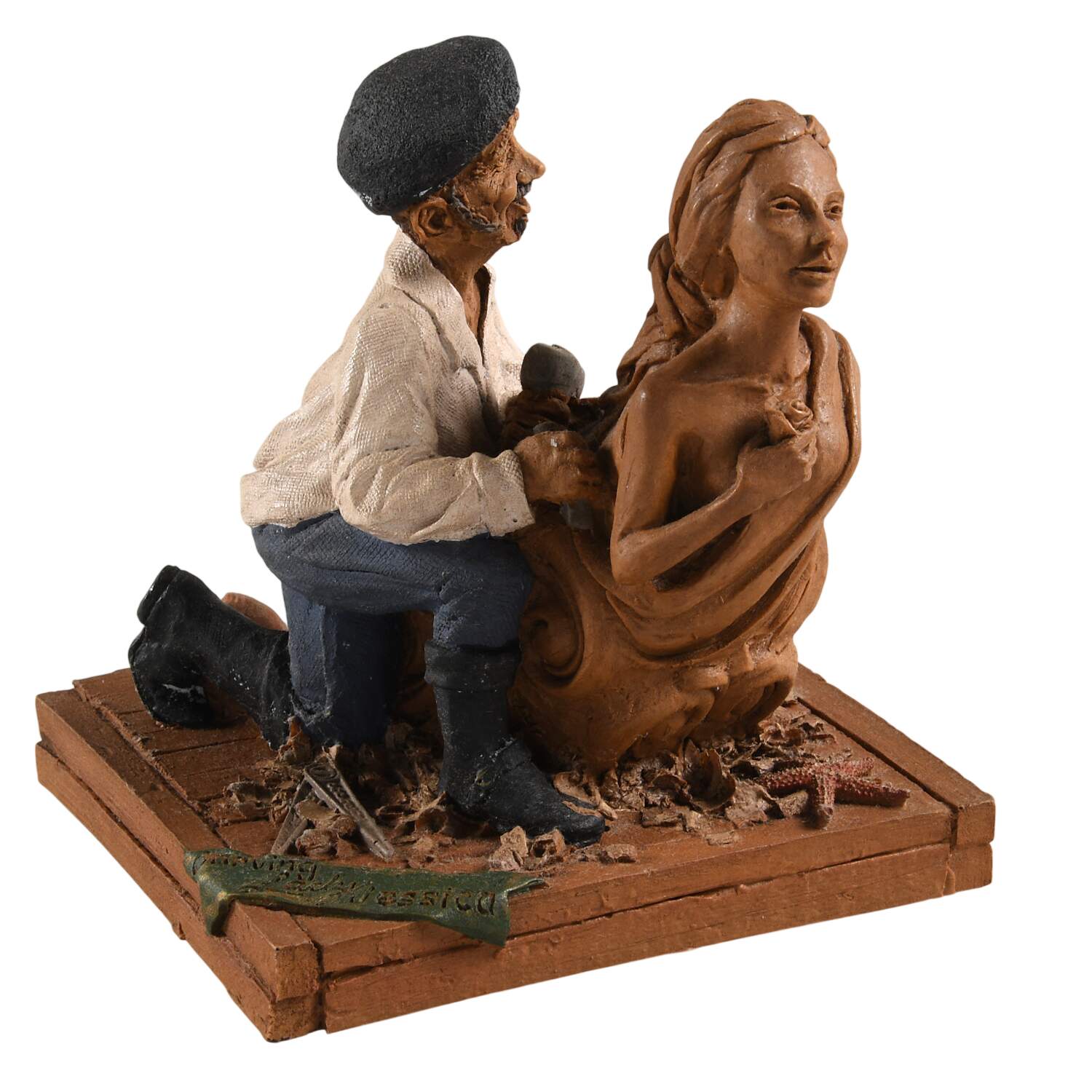 Tom Clark Gnomes Carving Lady Jessica - Nb901, No Box by Cairn Studios-1