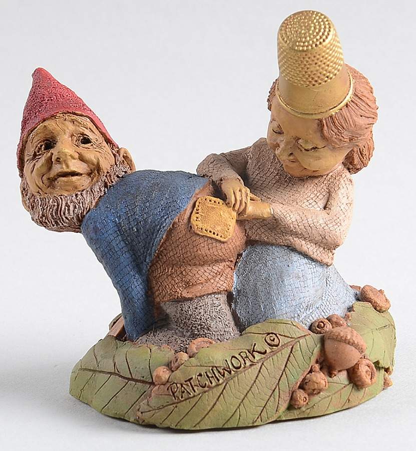 Thimble Gnomes Patchwork - No Box by Cairn Studios-1