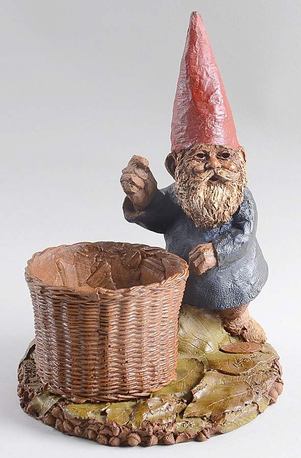 Tom Clark Gnomes Abner With Basket - Nb842, No Box by Cairn Studios-1