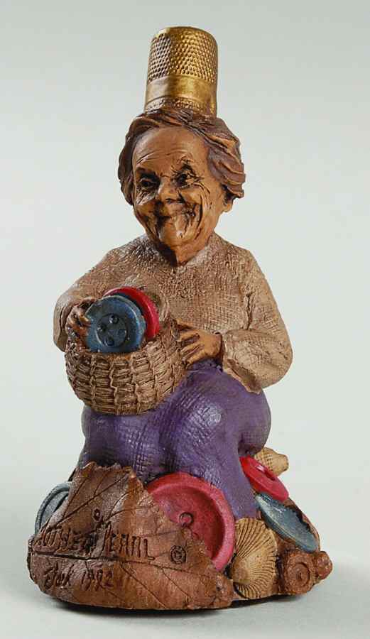 Thimble Gnomes Mother Of Pearl - No Box by Cairn Studios-1