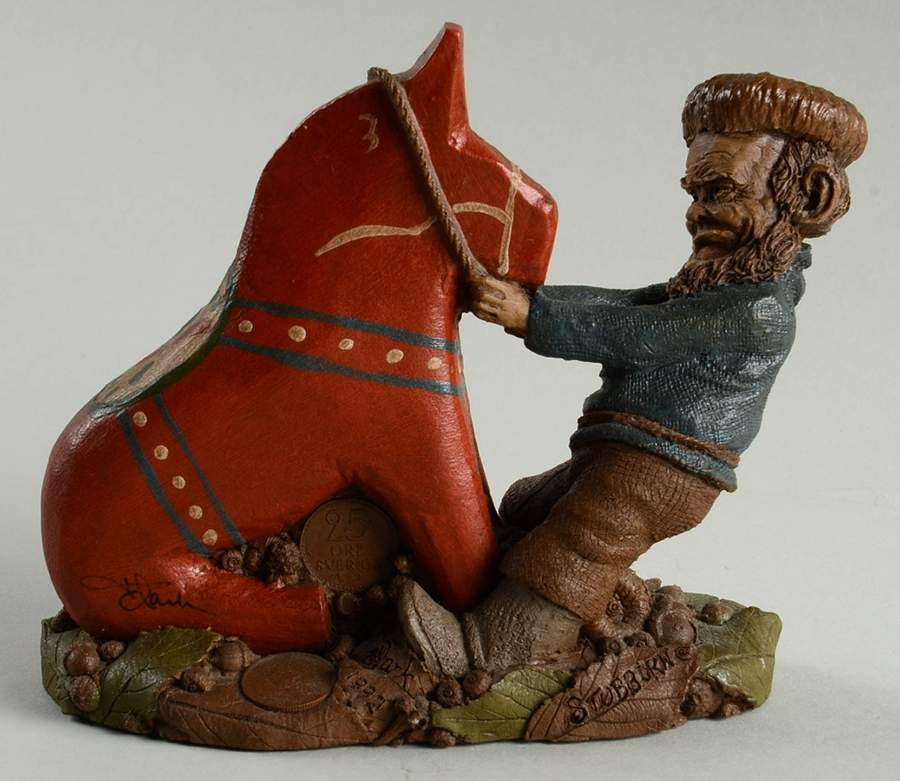 Scandinavia-Dala Horse Stubborn - No Box by Cairn Studios-1