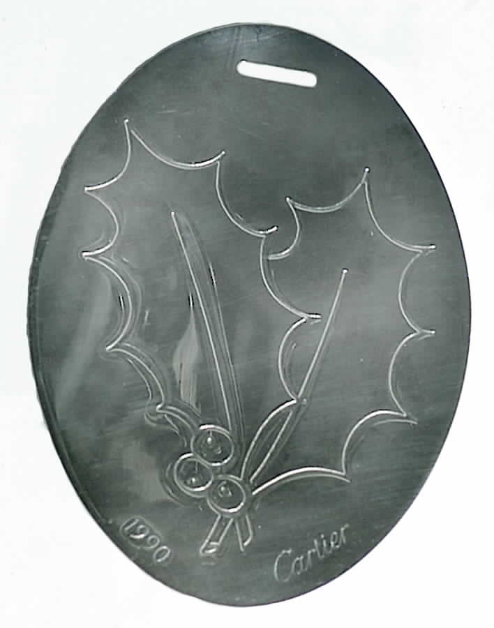 Christmas Ornament Holly - No Box by Cartier-1
