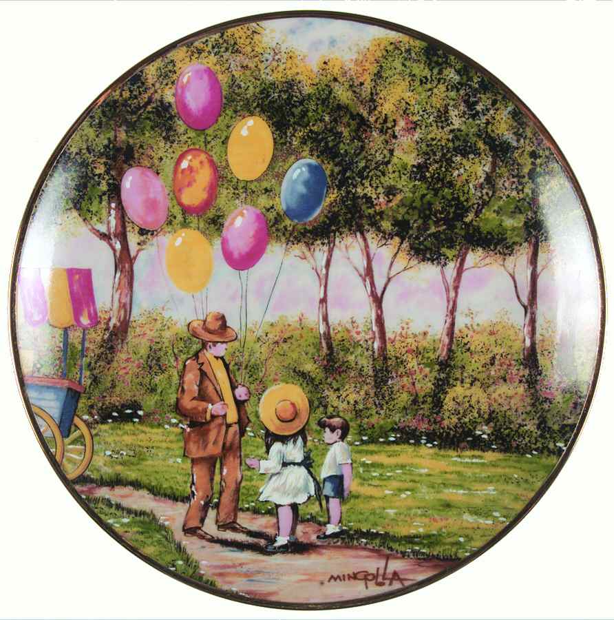 Calhoun Collectors Society Plates The Balloon Man - No Box by Calhoun Coll Society-1
