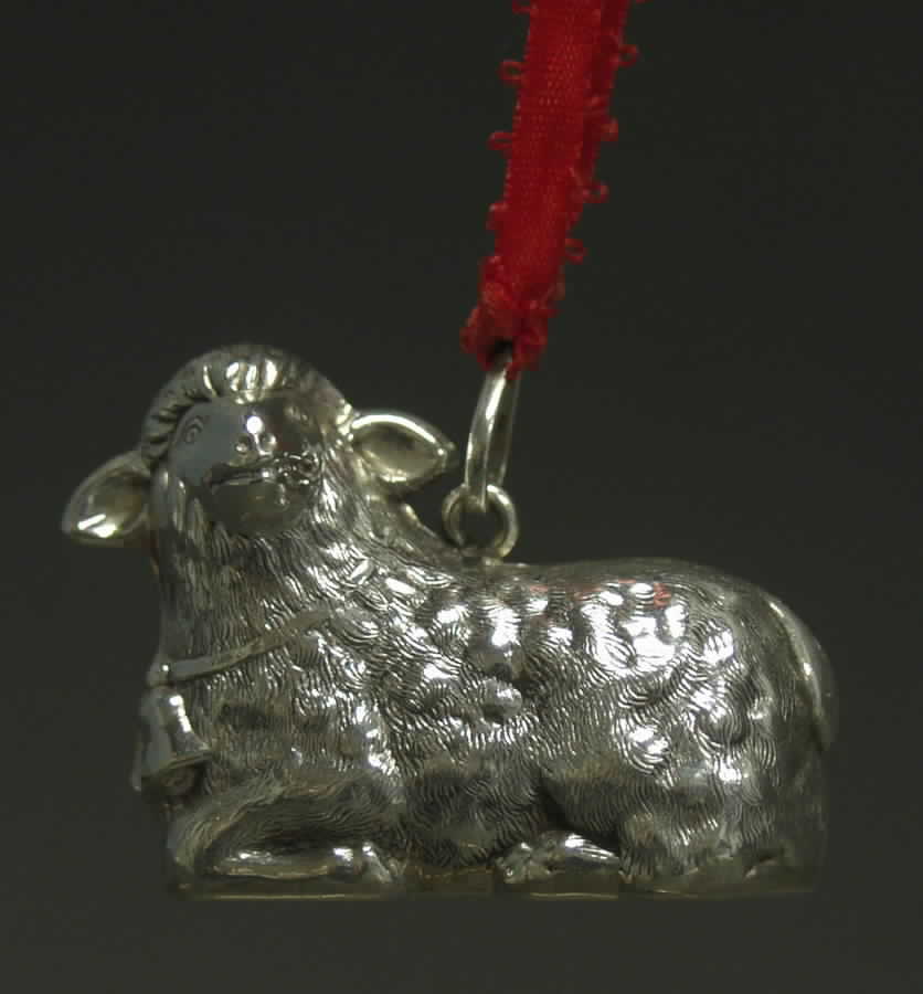 Christmas Ornaments Lamb - Boxed by Cazenovia Abroad-1