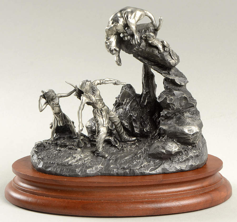 Chilmark Pewter Figurines Suprise Encounter - Boxed by Chilmark Pewter-1