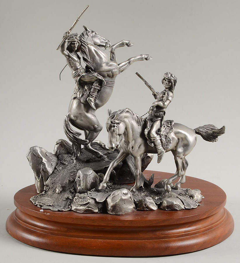 Chilmark Pewter Figurines Cochise - No Box by Chilmark Pewter-1