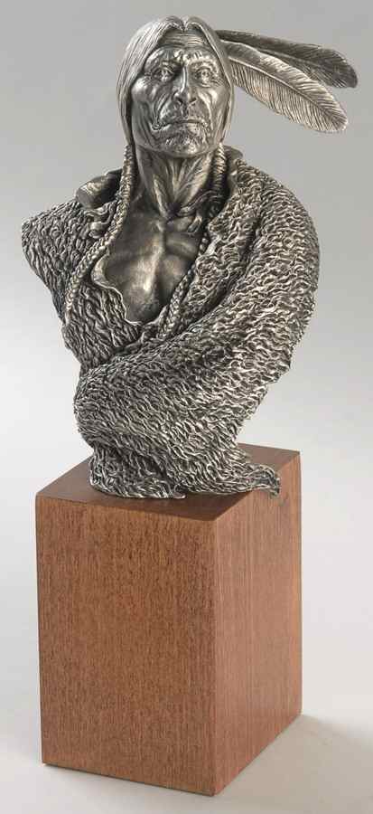 Chilmark Pewter Figurines Old Storyteller-Cheyenne - Boxed by Chilmark Pewter-1