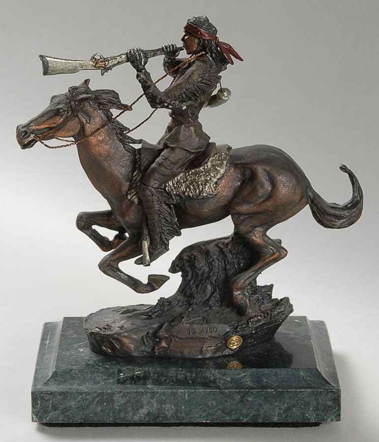 Chilmark Pewter Figurines Buffalo Hunter - Boxed by Chilmark Pewter-1