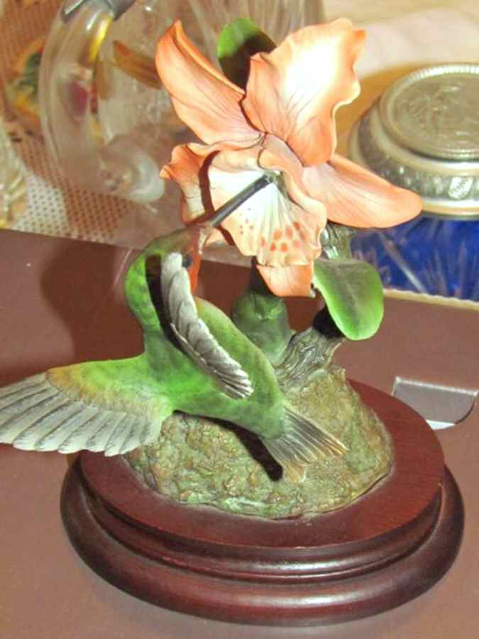 Chilmark Pewter Figurines Ruby Throated Hummingbird - Boxed by Chilmark Pewter-1