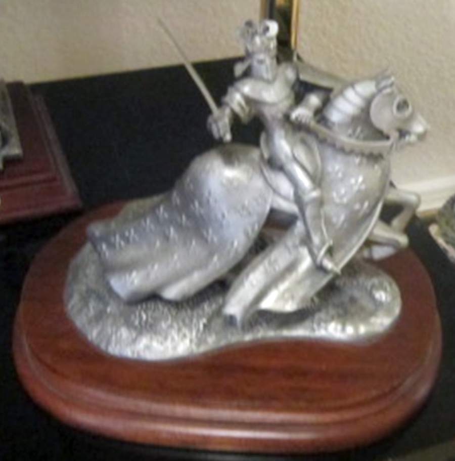 Chilmark Pewter Figurines King Of France - Boxed by Chilmark Pewter-1
