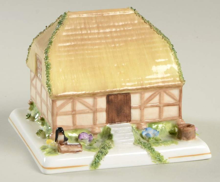 Coalport Cottages Timber Framed Granary Sussex - No Box by Coalport-1
