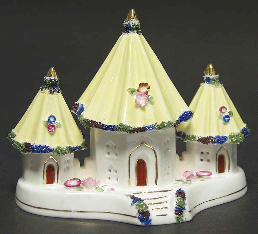 Coalport Cottages Three Steeples - No Box by Coalport-1
