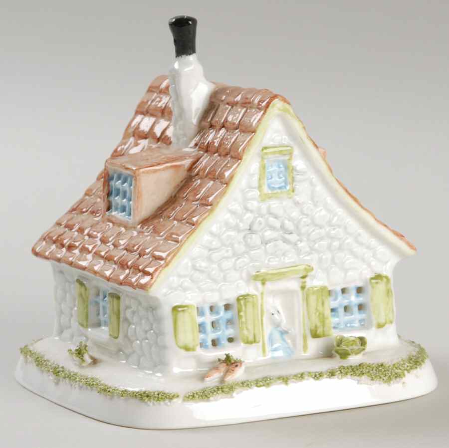 Coalport Cottages Little Grey Rabbits House - No Box by Coalport-1