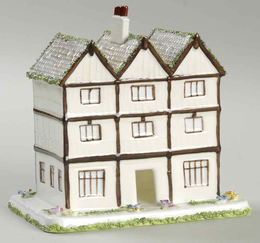 Coalport Cottages Six Chimneys Lower Kirkgate - No Box by Coalport-1