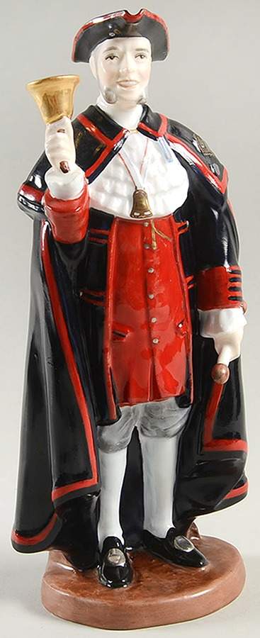 Coalport Figurines The Town Crier - Boxed by Coalport-1