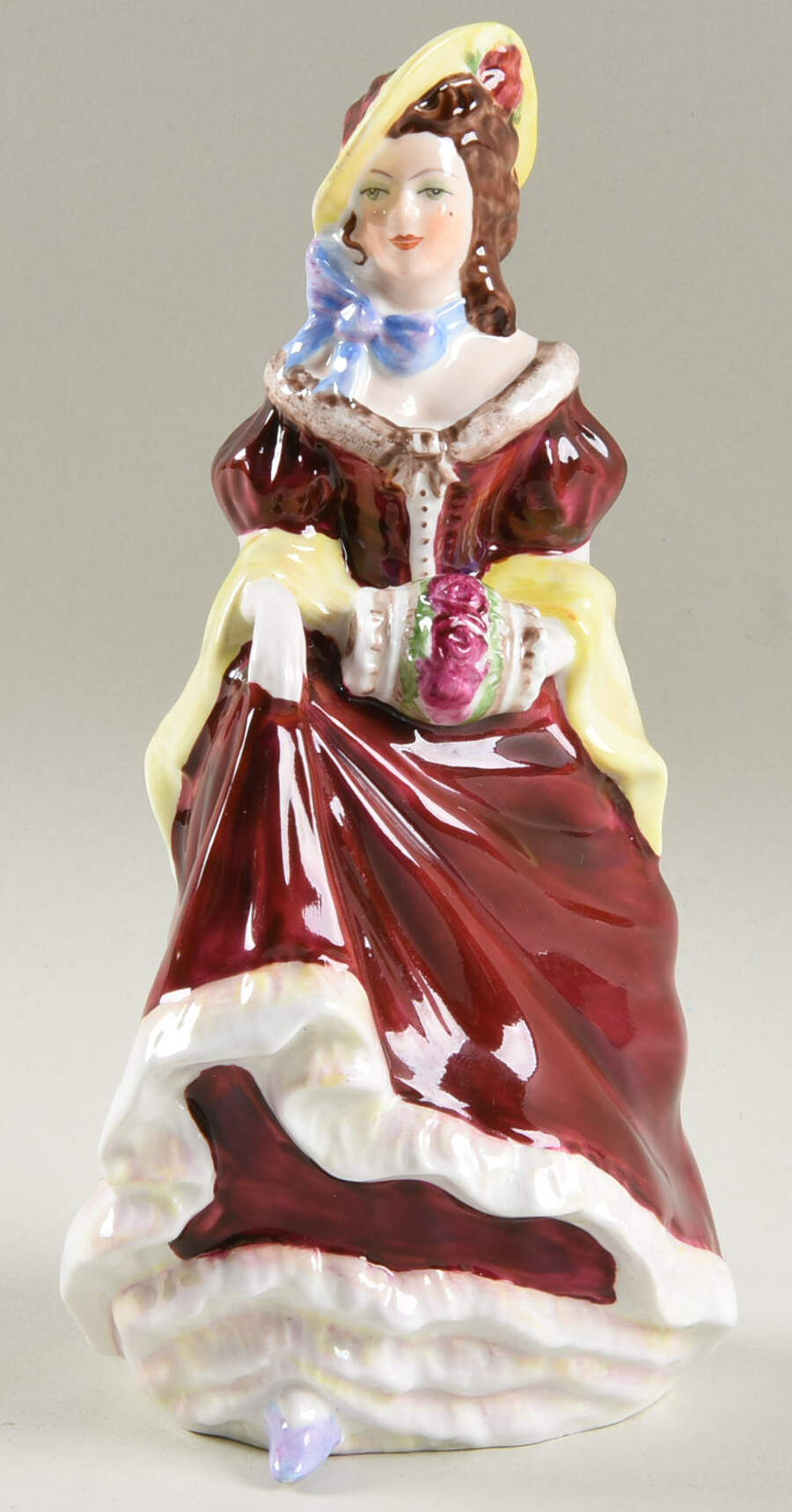 Coalport Figurines Judith Ann-Red Dress - No Box by Coalport-1