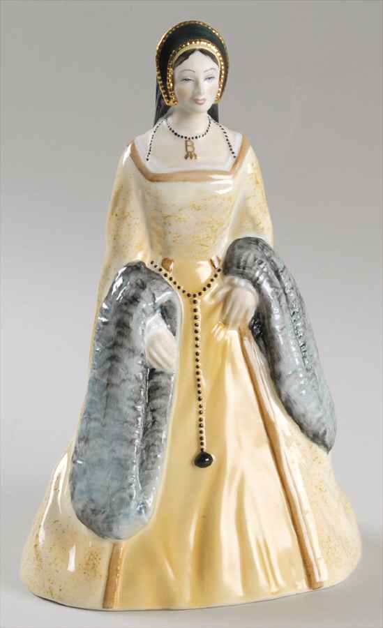 Henry VIII and Wives Anne Boleyn - Boxed by Coalport-1