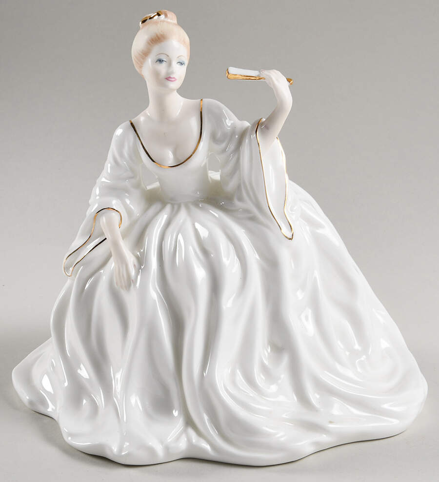 Ladies of Fashion The Ball - No Box by Coalport-1