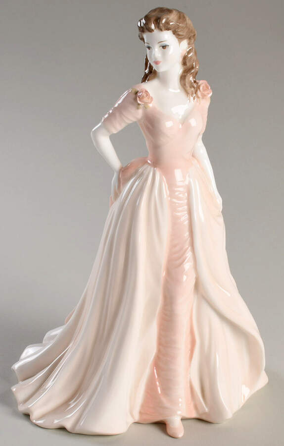 Ladies of Fashion Jacqueline - Style Two - No Box by Coalport-1