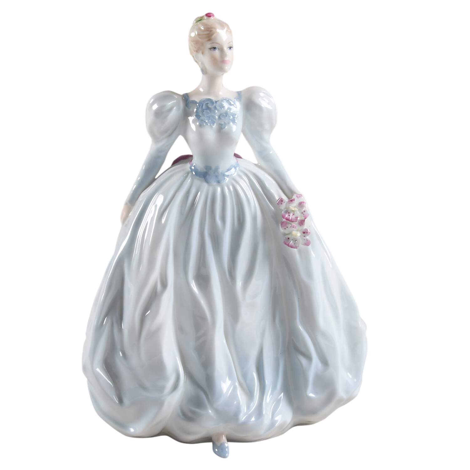Ladies of Fashion Lily-Style One-Light Blue - No Box by Coalport-1