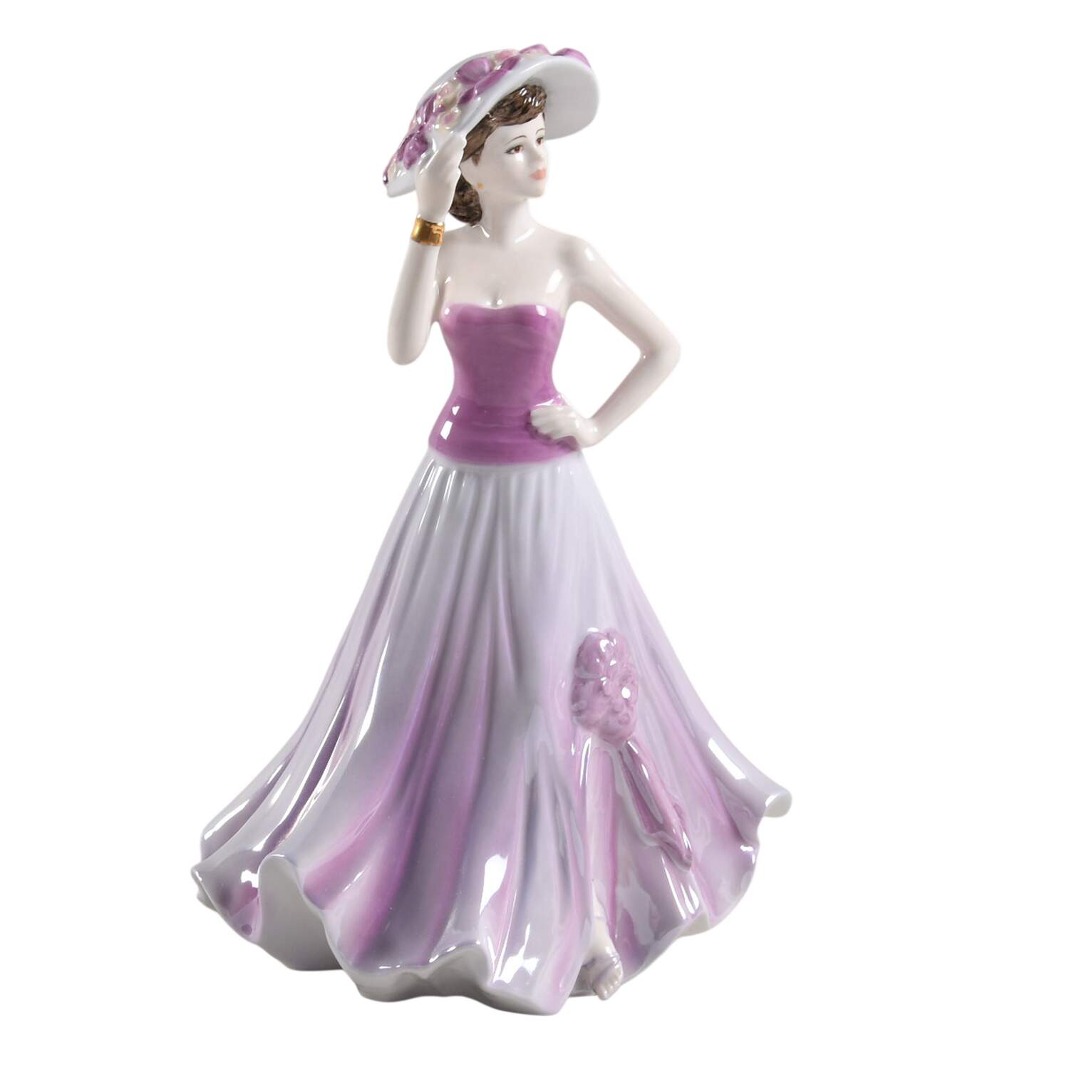 Ladies of Fashion Carol (Style Two) - Boxed by Coalport-1