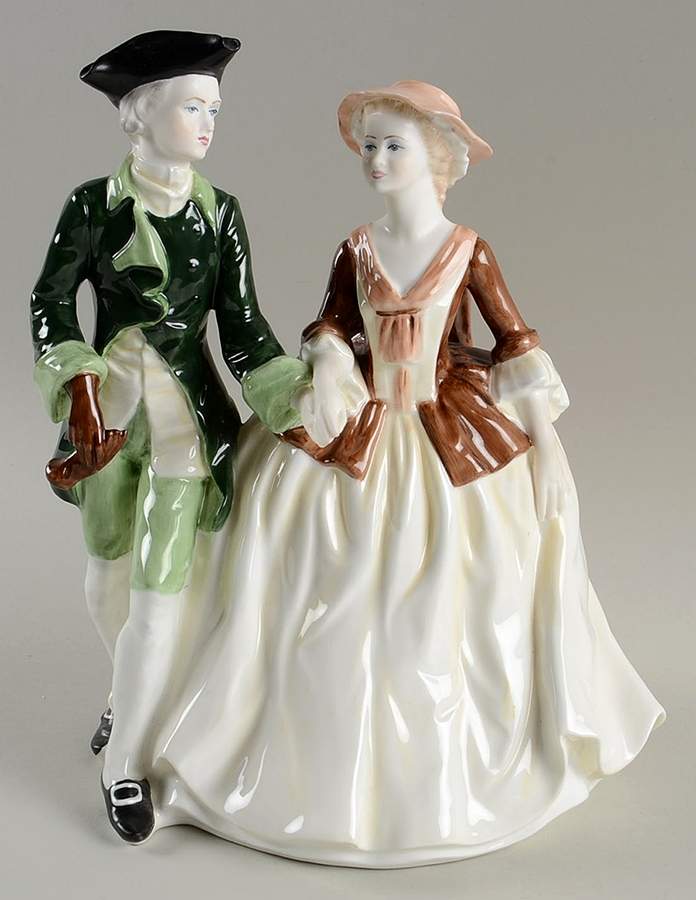Ladies of Fashion Romance (Style One) - No Box by Coalport-1
