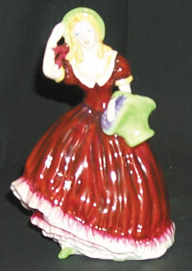 Ladies of Fashion Breeze-Red - Boxed by Coalport-1