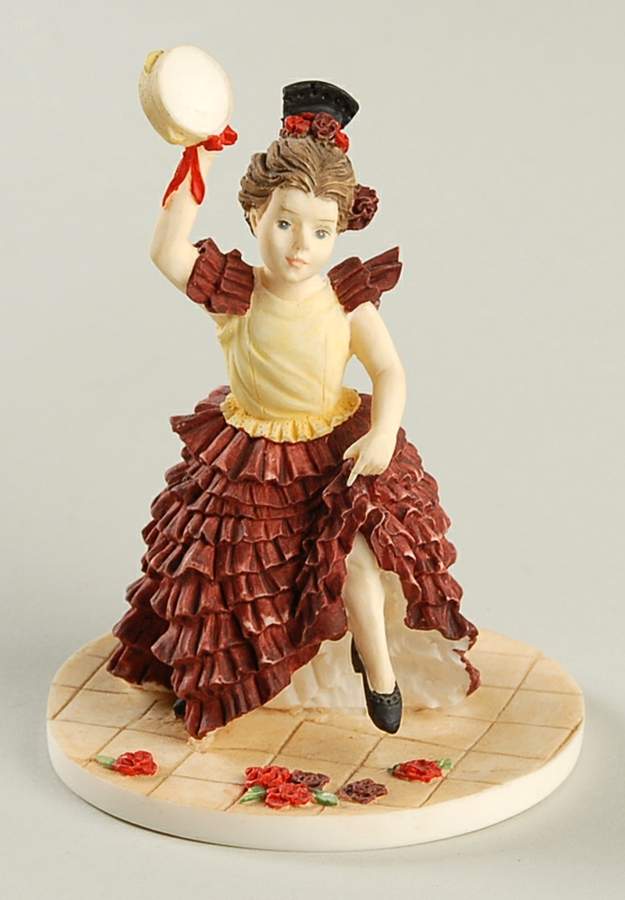 Treasury of Childhood The Spanish Dancer - Boxed by Coalport-1