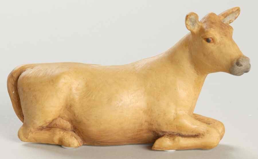 Nativity-Coalport Cow  - Boxed by Coalport-1