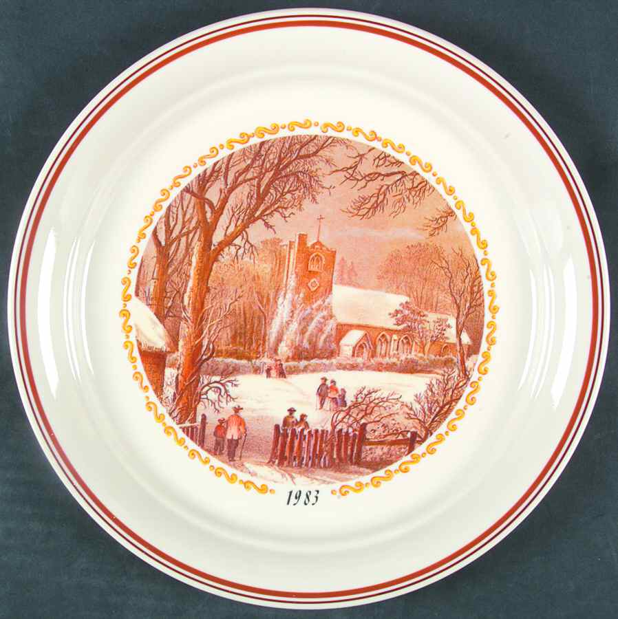 Corning Christmas Plate Christmas Plate - No Box by Corning Corelle-1
