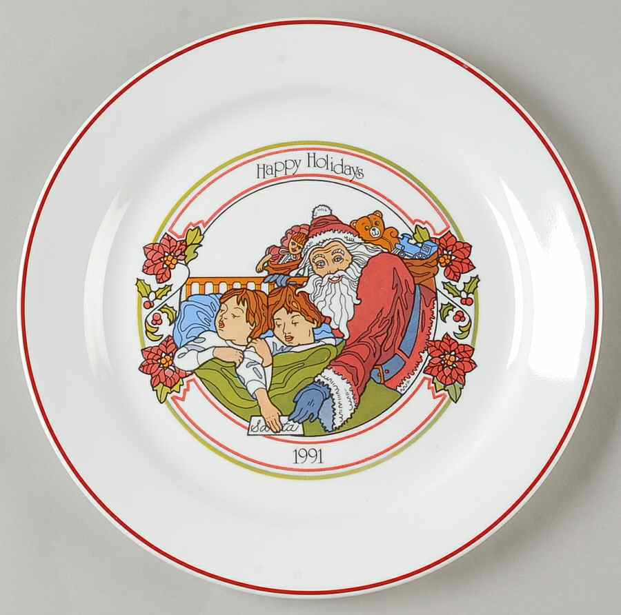 Corning Christmas Plate Christmas Plate - No Box by Corning Corelle-1