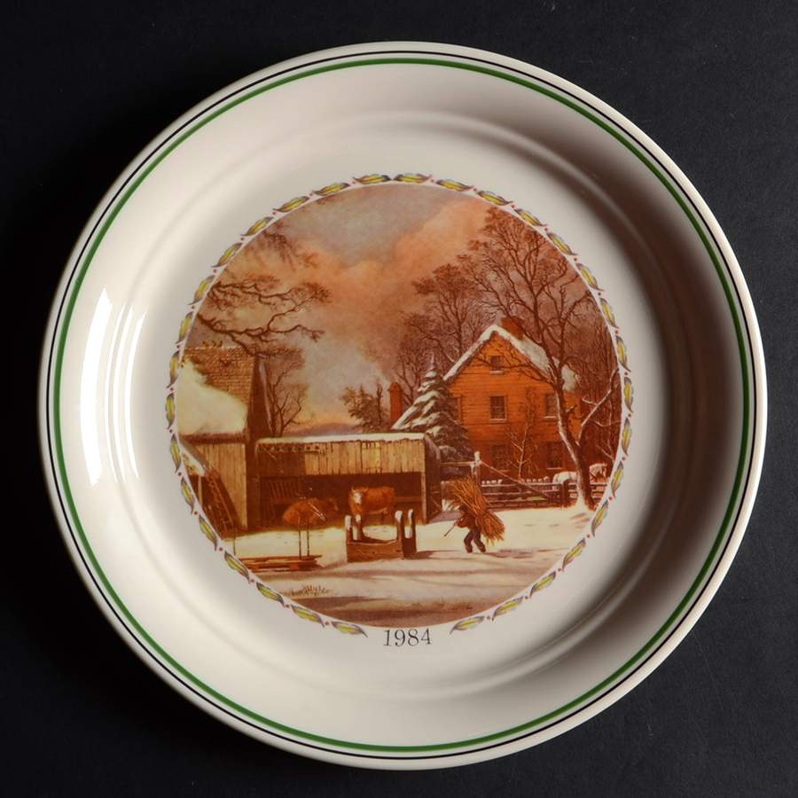 Corning Christmas Plate Christmas Plate - No Box by Corning Corelle-1