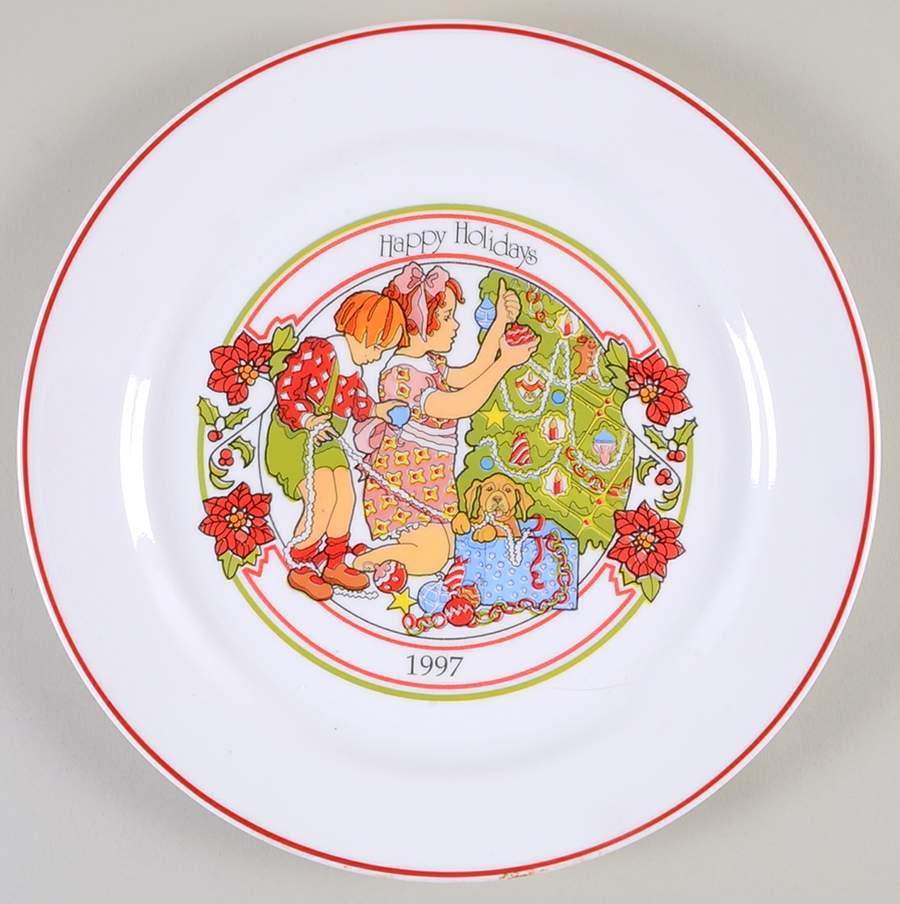 Corning Christmas Plate Christmas Plate - No Box by Corning Corelle-1