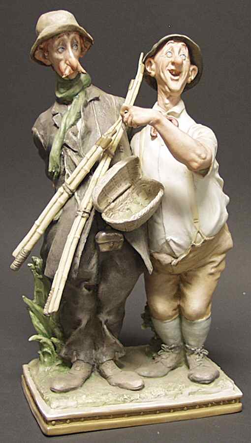 Cappe Figurines He Caught A Tiddler - No Box by Cappe Porcelain-1