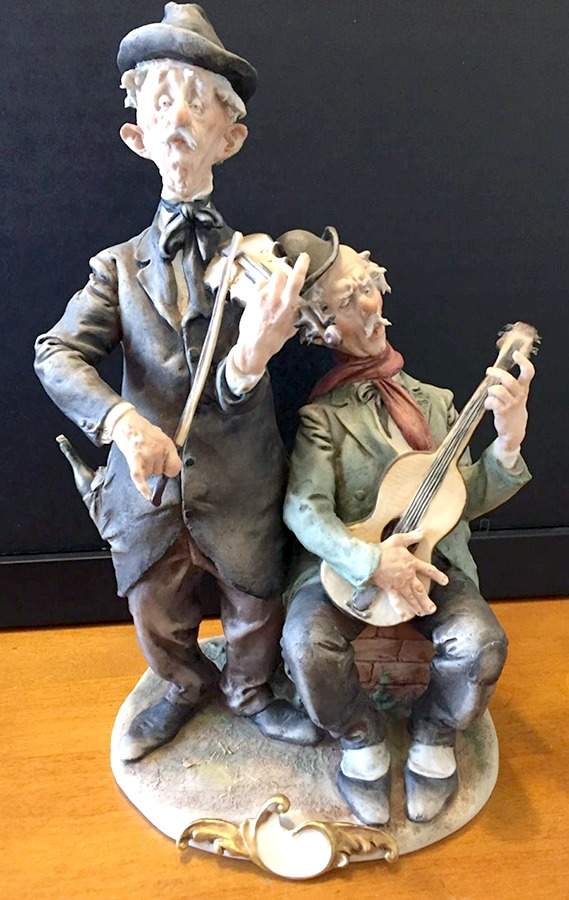 Cappe Figurines The Buskers-Musicans - No Box by Cappe Porcelain-1