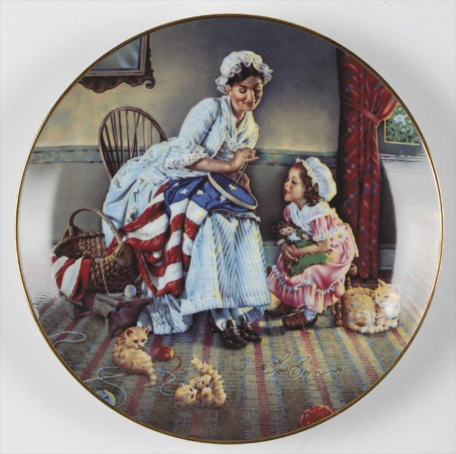 American Folk Heroes Betsy Ross - Boxed by Crown Parian-1