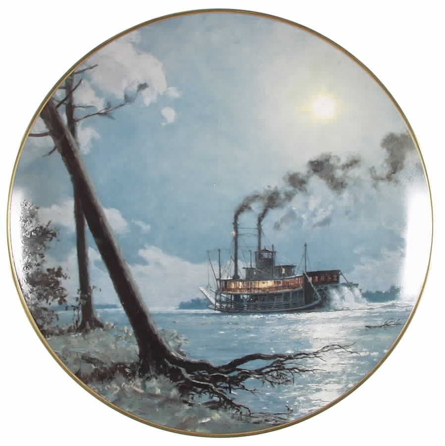 Moonlight Reflections Moonlight Over Mississippi - Boxed by Crown Parian-1