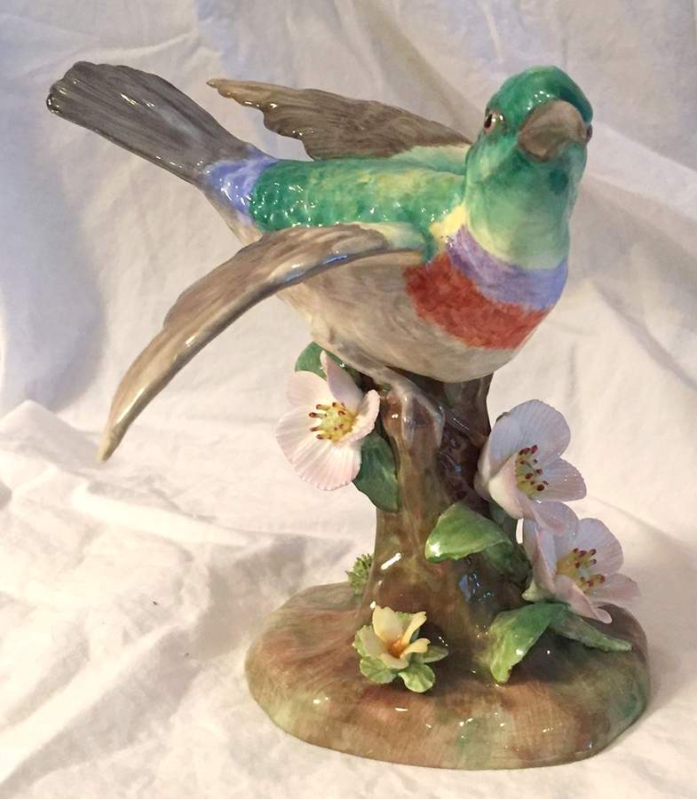 Bird Figurines Sunbird - No Box by Crown Staffordshire-1