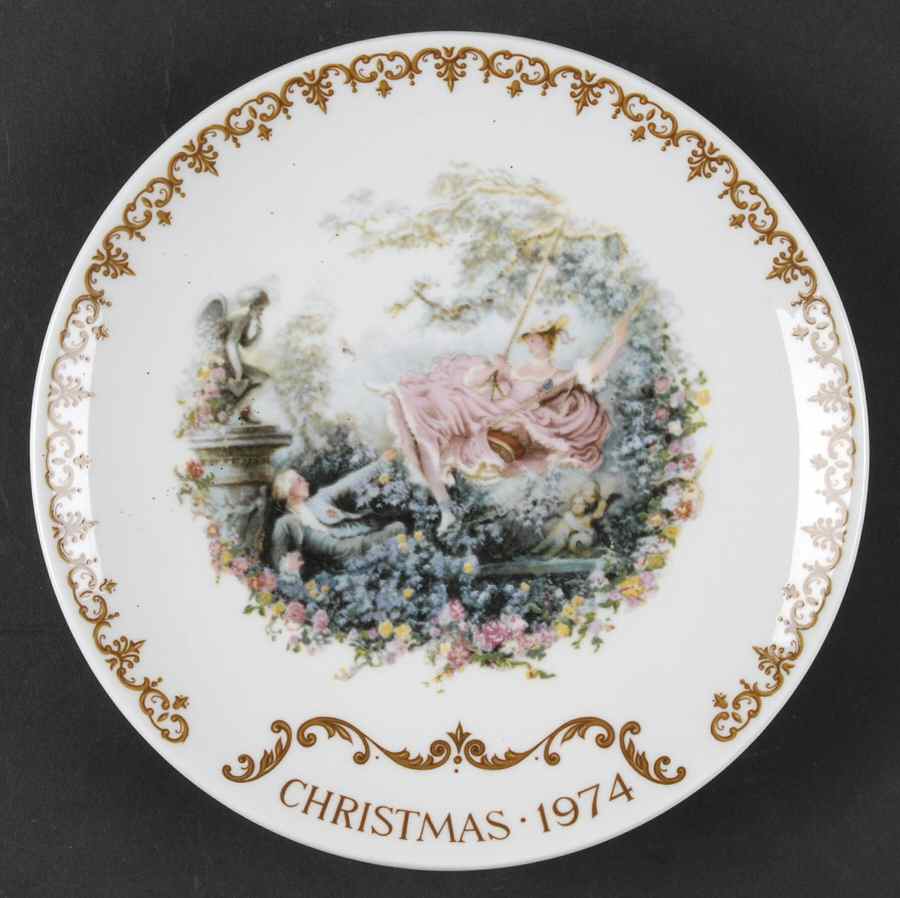 Christmas Plate Enchantment - Boxed by Crown Staffordshire-1
