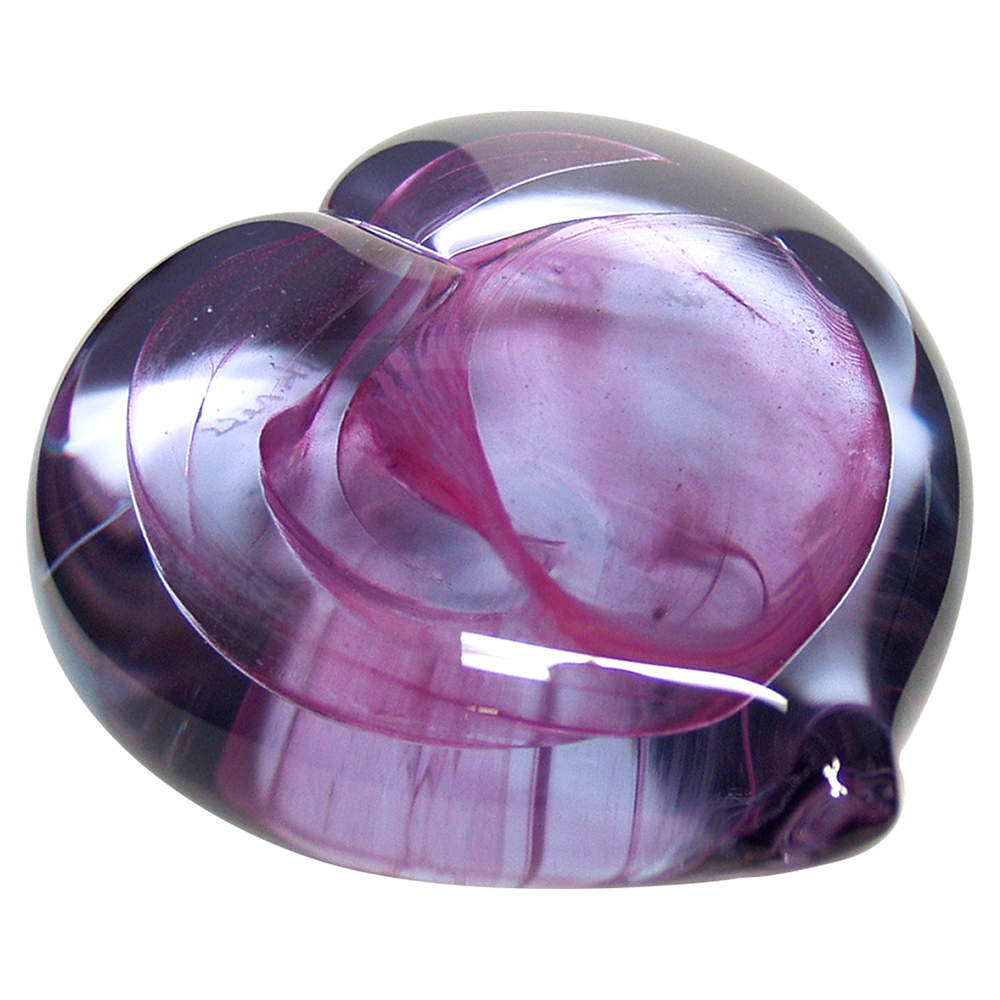 Caithness Paperweight True Hearts-Pink - Boxed by Caithness-1