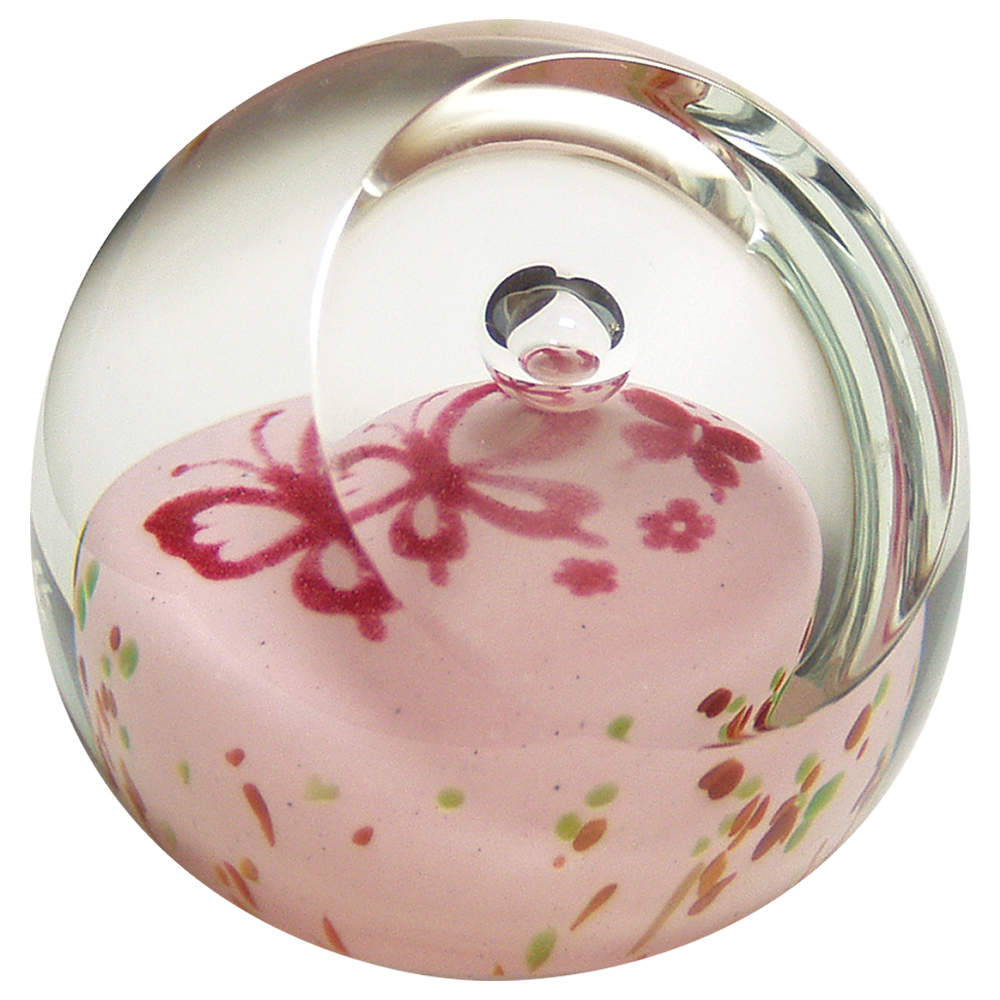 Caithness Paperweight Summer Butterfly-Four Seasons - Bx414 With Box by Caithness-1