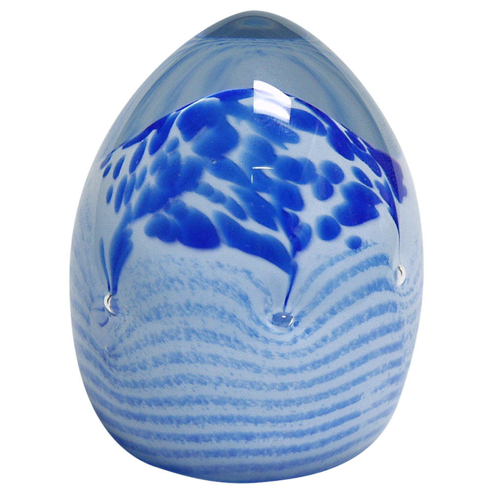 Caithness Paperweight Quattro-Blue - With Box by Caithness-1