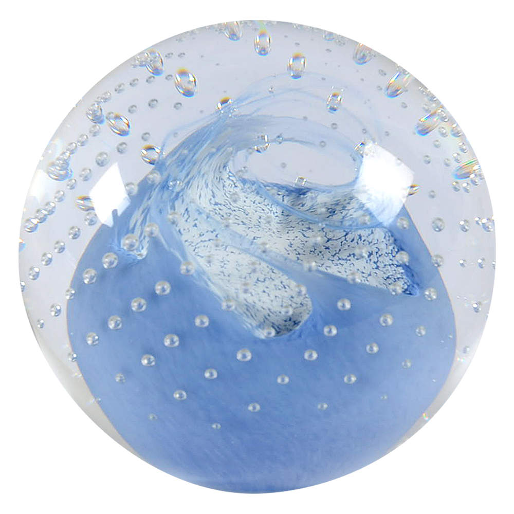 Caithness Paperweight Cauldron Lilac - Boxed by Caithness-1