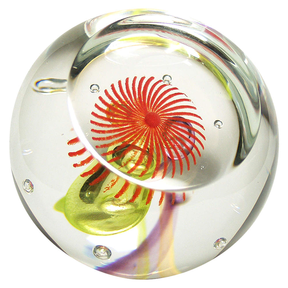 Caithness Paperweight Red Carousel - Boxed by Caithness-1